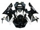 2000-2001 Yamaha YZF 1000 R1 Motorcycle Fairings - Glossy Black White Michelin Australia