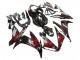 2004-2006 Yamaha YZF 1000 R1 Motorcycle Fairings - Glossy Black Red Flame Australia