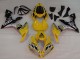 2004-2006 Yamaha YZF 1000 R1 Motorcycle Fairings - Yellow White Glossy Black Australia