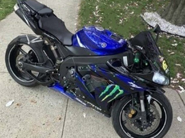 2004-2006 Yamaha YZF 1000 R1 Motorcycle Fairings - Blue Black Yellow Green Monster Yamalube ENEOS 69 Australia