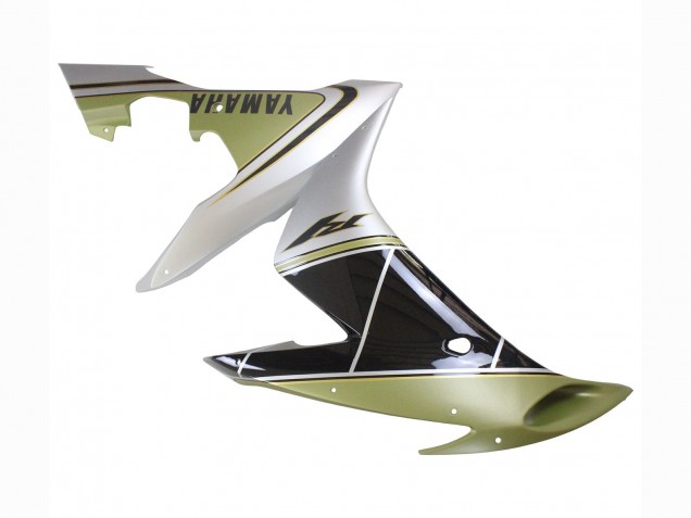 2004-2006 Yamaha YZF 1000 R1 Motorcycle Fairings - Light Gold White Glossy Black Australia