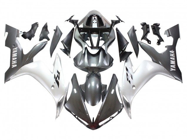2004-2006 Yamaha YZF 1000 R1 Motorcycle Fairings - Silver Grey Australia