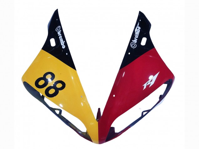 2004-2006 Yamaha YZF 1000 R1 Motorcycle Fairings - Yellow Red White Black YSP 88 Australia