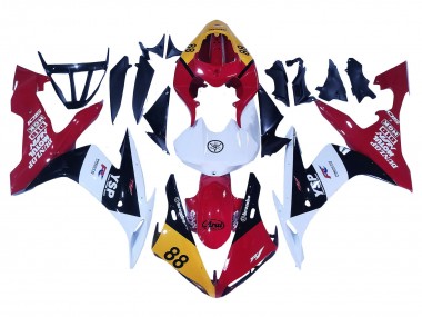 2004-2006 Yamaha YZF 1000 R1 Motorcycle Fairings - Yellow Red White Black YSP 88 Australia