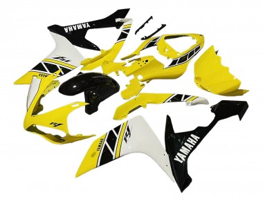 2007-2008 Yamaha YZF 1000 R1 Motorcycle Fairing - Yellow White Black Australia