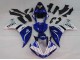 2009-2011 Yamaha YZF 1000 R1 Motorcycle Fairings - White Blue Black M1 Australia