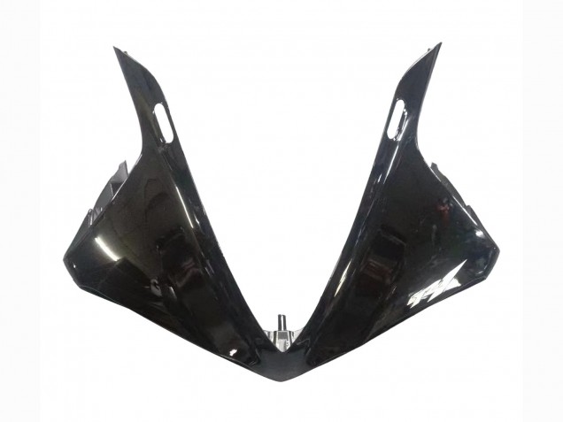 2009-2011 Yamaha YZF 1000 R1 Motorcycle Fairings - Glossy Black White Decal Australia