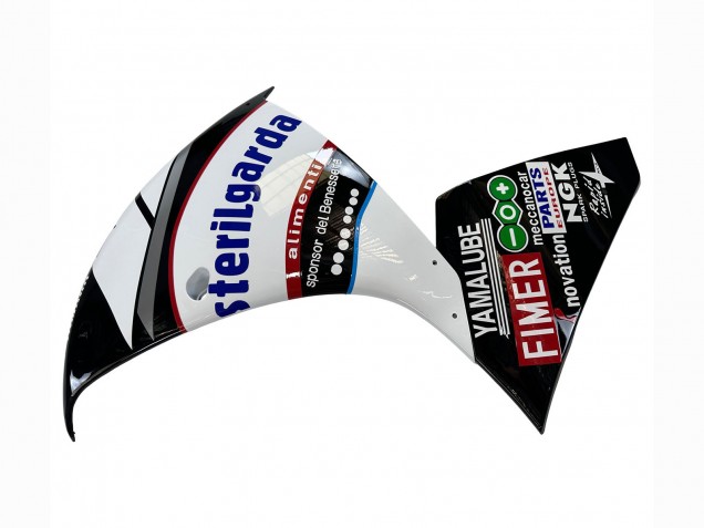 2009-2011 Yamaha YZF 1000 R1 Motorcycle Fairings - Glossy Black White Red Volvo Fimer Yamalube 87 Australia