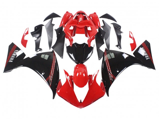 2009-2011 Yamaha YZF 1000 R1 Motorcycle Fairing - Red Black Australia