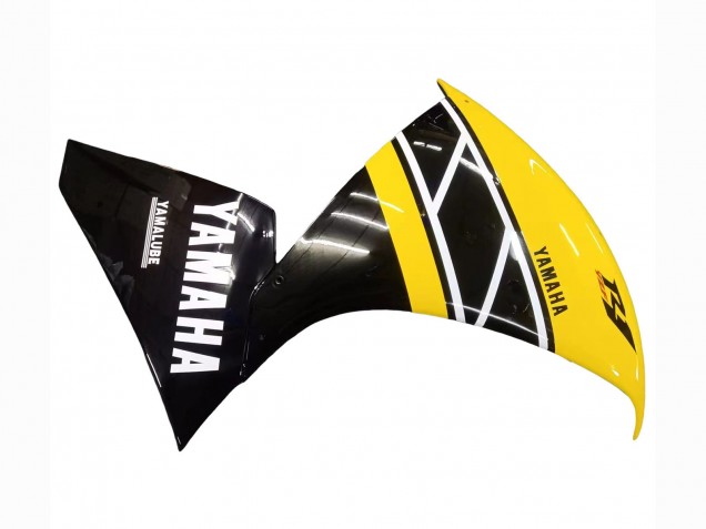 2009-2011 Yamaha YZF 1000 R1 Motorcycle Fairing Kits - Yellow White Black Stripe Australia