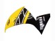 2009-2011 Yamaha YZF 1000 R1 Motorcycle Fairing Kits - Yellow White Black Stripe Australia