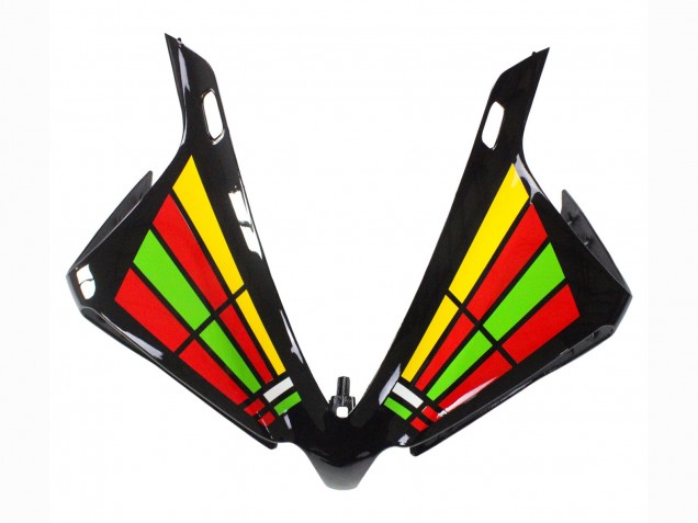 2012-2014 Yamaha YZF 1000 R1 Motorcycle Fairings - Glossy Black Yellow Green Blue Red Color Wheel Australia