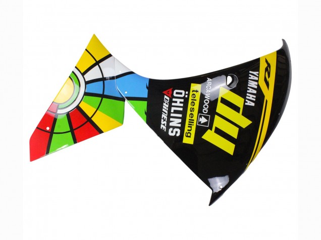 2012-2014 Yamaha YZF 1000 R1 Motorcycle Fairings - Glossy Black Yellow Green Blue Red Color Wheel Australia