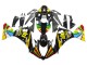 2012-2014 Yamaha YZF 1000 R1 Motorcycle Fairings - Glossy Black Yellow Green Blue Red Color Wheel Australia