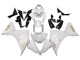 2012-2014 Yamaha YZF 1000 R1 Motorcycle Fairings - White Gold Decals Australia