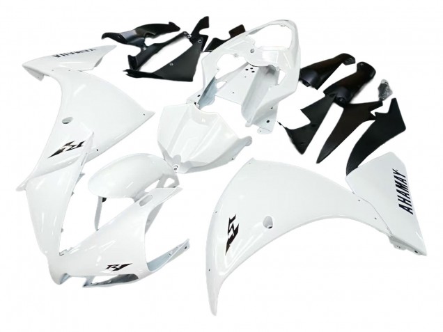 2012-2014 Yamaha YZF 1000 R1 Motorcycle Fairing - White Australia