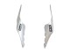 2015-2019 Yamaha YZF 1000 R1 Motorcycle Fairings - Silver Blue Glossy Black Australia