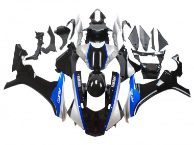2015-2019 Yamaha YZF 1000 R1 Motorcycle Fairings - Silver Blue Glossy Black Australia