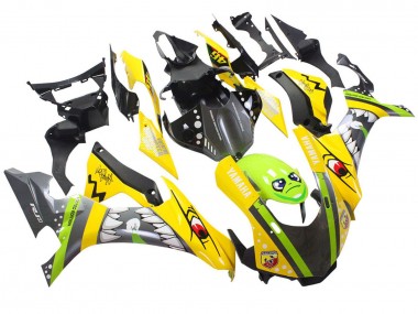 2015-2019 Yamaha YZF 1000 R1 Motorcycle Fairings - Yellow Green Shark Australia