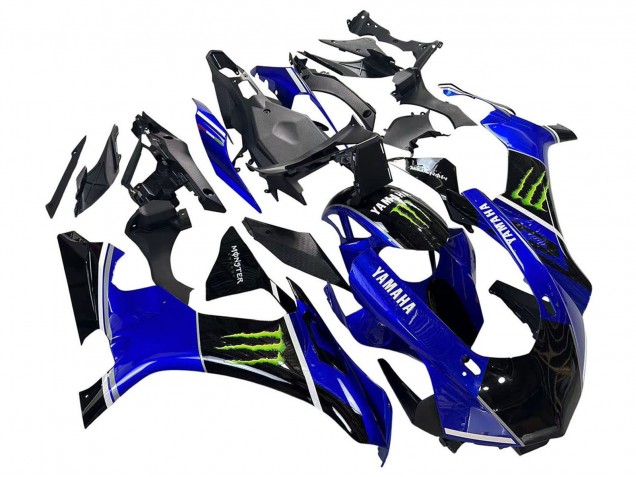 2015-2019 Yamaha YZF 1000 R1 Motorcycle Fairings - Blue Glossy Black Green Monster Australia