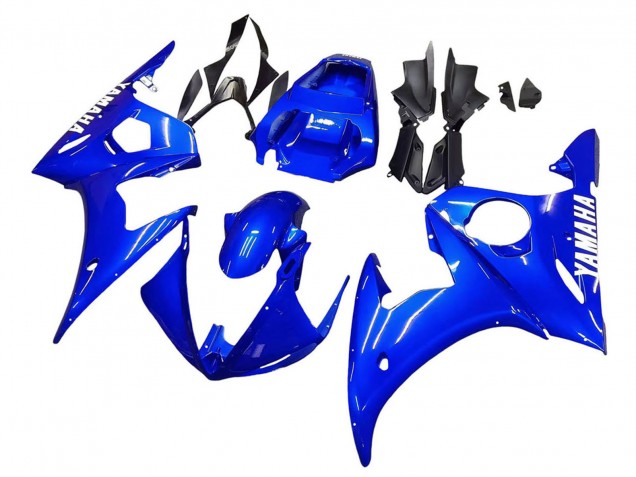 2003-2004 Yamaha YZF R6 Motorcycle Fairing - Blue Australia