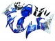 2003-2004 Yamaha YZF R6 Motorcycle Fairings - White Blue Fiat Motul Kastinee Australia
