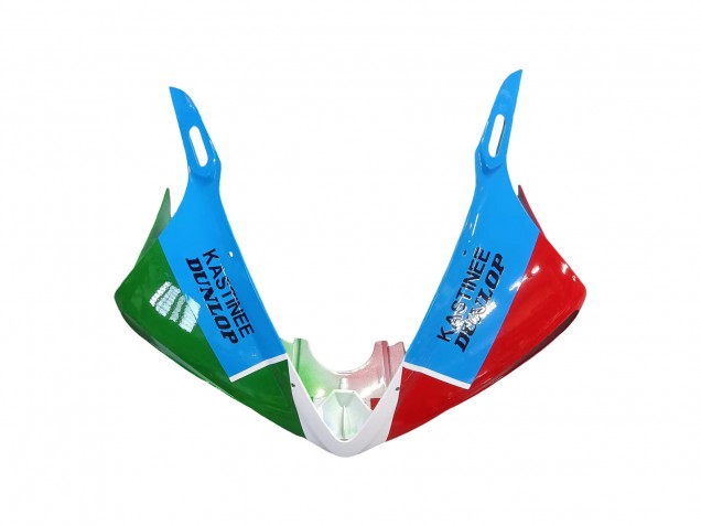2003-2004 Yamaha YZF R6 Motorcycle Fairings - White Blue Green Red Kastinee Dunlop Motul Australia