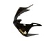 2006-2009 Yamaha YZF R6S Motorcycle Fairings - Glossy Black Matte Black Gold Decals Australia
