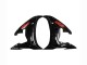 2006-2009 Yamaha YZF R6S Motorcycle Fairings - Glossy Black Red Australia