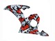 2003-2004 Yamaha YZF R6 Motorcycle Fairings - Black Red Grey Camouflage Australia