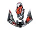 2006-2009 Yamaha YZF R6S Motorcycle Fairings - Black Red Grey Camouflage Australia