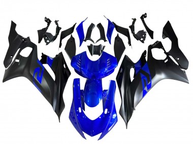 2017-2023 Yamaha YZF 600 R6 Motorcycle Fairings - Blue Matte Black Australia