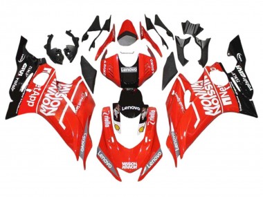 2017-2023 Yamaha YZF 600 R6 Motorcycle Fairings - Red Black Australia