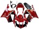 2000-2006 Honda VTR1000 Motorcycle Fairings - Red Black Stripe Racing Australia