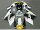 1988-1989 Honda NSR250R Motorcycle Fairings - White Yellow Gold Glossy Black Australia