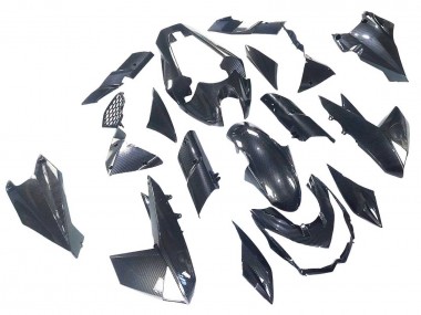 2010-2013 Kawasaki Z1000 Motorcycle Fairings - Black Carbon Fiber Australia
