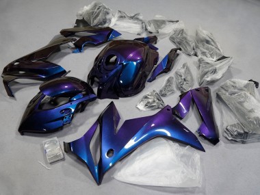 2021-2023 Honda CBR650R Motorcycle Fairings - Chameleon Blue Purple Australia