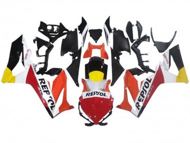 2021-2023 Honda CBR650R Motorcycle Fairings - Orange White Red Yellow Glossy Black Repsol Australia