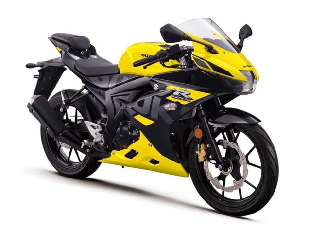 2017-2025 Suzuki GSXR125 Motorcycle Fairings - Yellow Australia