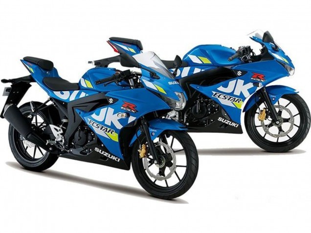 2017-2025 Suzuki GSXR125 Motorcycle Fairings - Blue Ecstar Australia