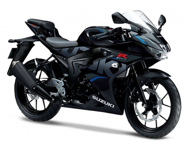 2017-2025 Suzuki GSXR125 Motorcycle Fairings - Black Blue Australia