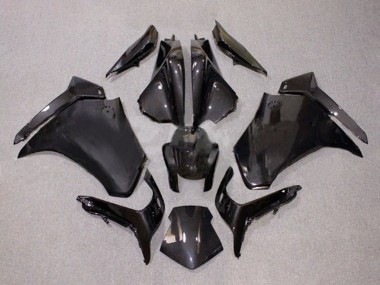 2010-2014 Honda VFR 1200 Motorcycle Fairings - Black Carbon Fiber Australia