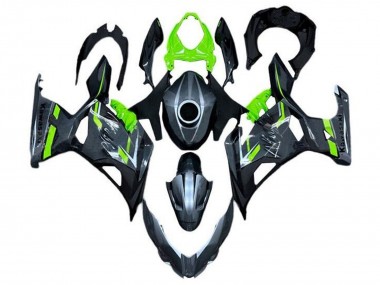 2018-2024 Kawasaki Ninja 400 Motorcycle Fairings - Green Grey Australia
