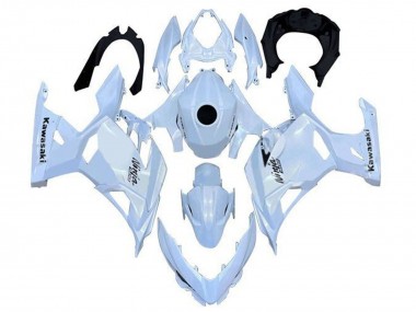 2018-2024 Kawasaki Ninja 400 Motorcycle Fairings - Pearl White Australia