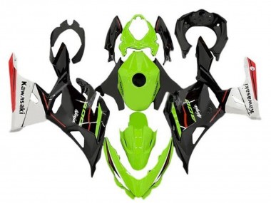 2018-2024 Kawasaki Ninja 400 Motorcycle Fairings - Green Black White Red Australia