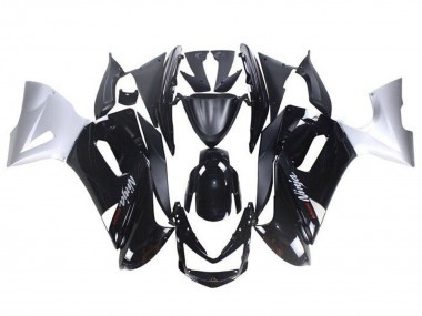 2006-2008 Kawasaki Ninja 650 EX650 Motorcycle Fairings - Glossy Black White Australia