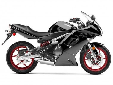 2006-2008 Kawasaki Ninja 650 EX650 Motorcycle Fairings - Glossy Black Matte Black Australia