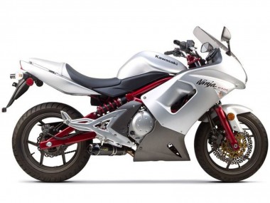 2006-2008 Kawasaki Ninja 650 EX650 Motorcycle Fairings - Silver Black Red Australia