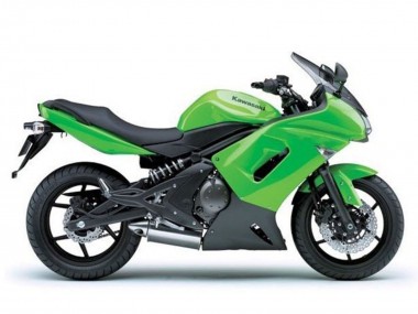 2006-2008 Kawasaki Ninja 650 EX650 Motorcycle Fairings - Green Matte Black Australia