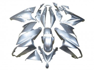 2009-2011 Kawasaki Ninja 650 EX650 Motorcycle Fairings - Silver Australia